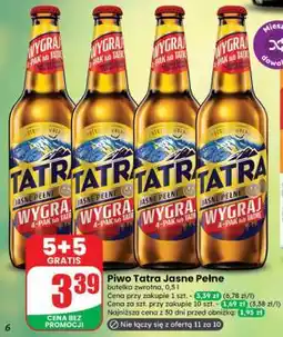 Dino Piwo Tatra Jasne Pełne oferta