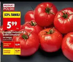 Biedronka Pomidor malinowy polski układany na wagę oferta