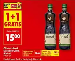 Biedronka Oliwa z oliwek Delicado Gallo 500 ml oferta