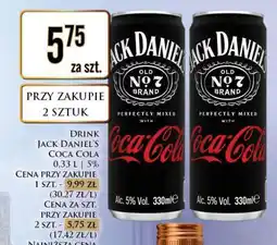 Dino DRINK JACK DANIEL'S COCA COLA oferta