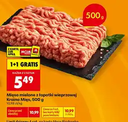 Biedronka Mięso mielone z łopatki wieprzowej Kraina Mięs oferta