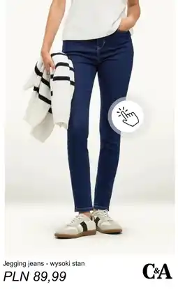 C&A Jegging jeans - wysoki stan oferta