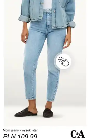 C&A Mom jeans - wysoki stan C&A oferta