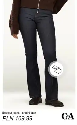 C&A Bootcut jeans - średni stan C&A oferta