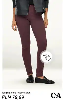 C&A Jegging jeans - wysoki stan oferta