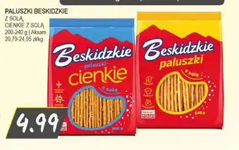 Paluszki Beskidzkie cienkie z solą