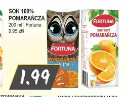 Słoneczko Sok Pomarańcza Fortuna 100% oferta
