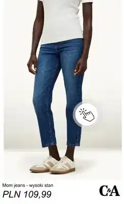 C&A Mom jeans wysoki stan C & A oferta