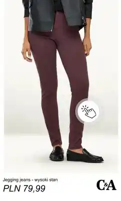 C&A Jegging jeans wysoki stan C & A oferta
