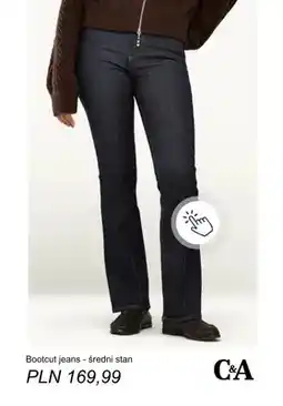 C&A Bootcut jeans - średni stan C & A oferta