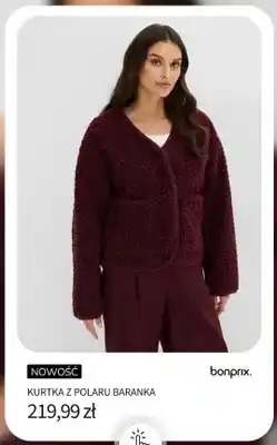 BonPrix Kurtka z polaru baranka Bonprix oferta