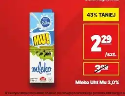 API MARKET Mleko UHT Mu! 2,0% oferta