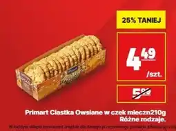 API MARKET Ciastka owsiane w czekoladzie mlecznej Primart oferta