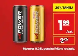 API MARKET Napój energetyczny MPower oferta