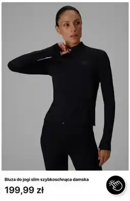 4F Bluza do jogi slim szybkoschnąca damska 4F oferta