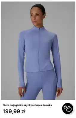 4F Bluza do jogi slim szybkoschnąca damska 4F oferta