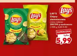 Kaufland Chipsy ziemniaczane Green Onion Lay's oferta