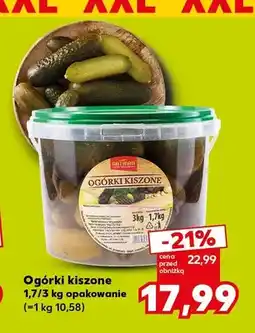 Kaufland Ogórki kiszone Artman oferta