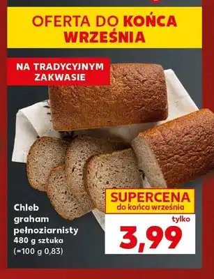 Chleb graham pełnoziarnisty
