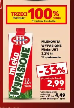 Kaufland Mleko UHT Mlekovita 3,2% oferta