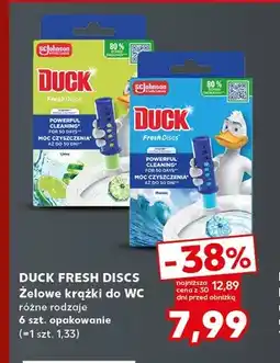 Kaufland Żelowe krążki do WC Duck Fresh Discs oferta