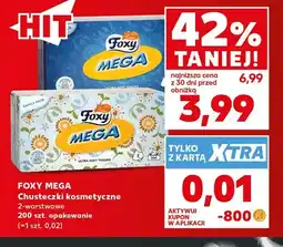 Kaufland Chusteczki kosmetyczne 2-warstwowe Foxy Mega oferta
