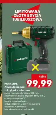 Kaufland Akumulatorowa zakrętarka udarowa Parkside oferta
