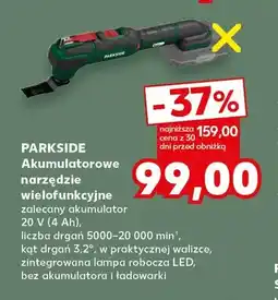 Kaufland Akumulatorowe narzędzie wielofunkcyjne Parkside oferta