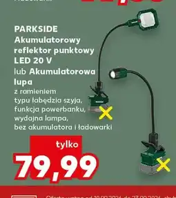 Kaufland Akumulatorowy reflektor punktowy LED Parkside oferta
