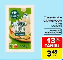 Carrefour VEGETAL TOFU NATURALNE oferta