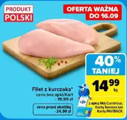 Carrefour Filet z kurczaka oferta