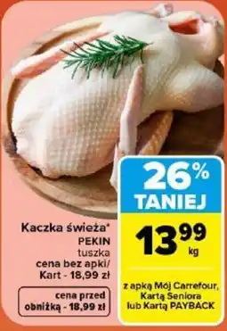 Carrefour Kaczka świeża Pekin oferta