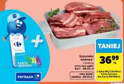 Carrefour Szponder wołowy oferta