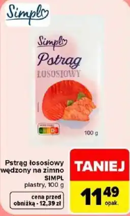 Carrefour Pstrąg Łososiowy SIMPL oferta