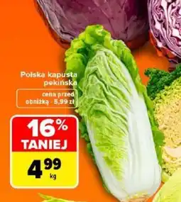 Carrefour Polska kapusta pekińska oferta