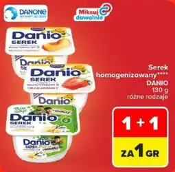 Carrefour Serek homogenizowany DANIO oferta