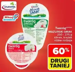 Carrefour Twaróg Mazurski Smak oferta