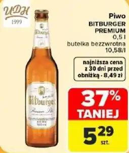 Carrefour Piwo Bitburger Premium oferta