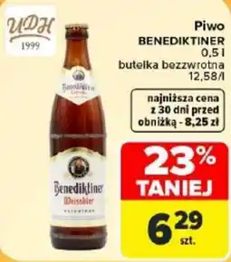 Carrefour Piwo Benediktiner oferta