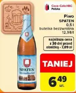 Carrefour Piwo Spaten Oktoberfestbier oferta