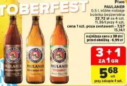 Carrefour Piwo Paulaner oferta