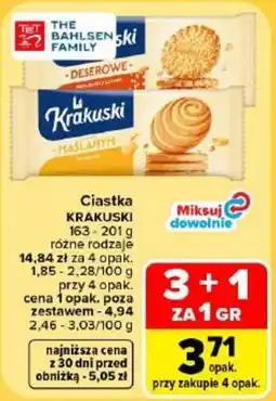 Carrefour Ciastka Krakuski oferta