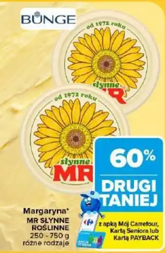 Carrefour Margaryna mr słynne roślinne oferta