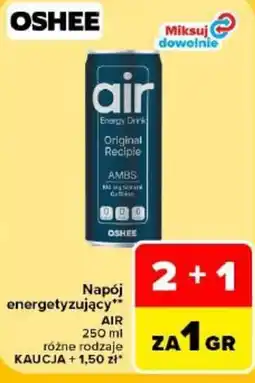 Carrefour Napój energetyzujący AIR oferta