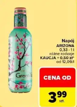 Carrefour Napój ARIZONA Green Tea oferta