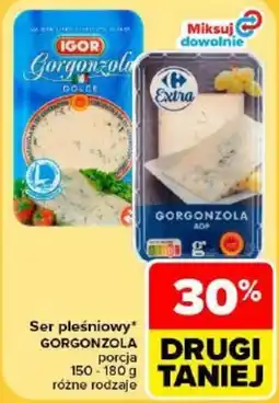 Carrefour Ser pleśniowy gorgonzola oferta