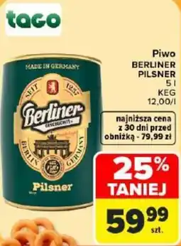 Carrefour Piwo Berliner Pilsner oferta