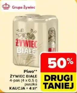 Carrefour Piwo ŻYWIEC BIAŁE oferta
