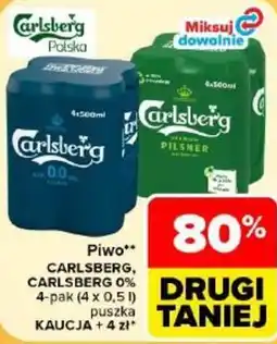 Carrefour Piwo Carlsberg oferta