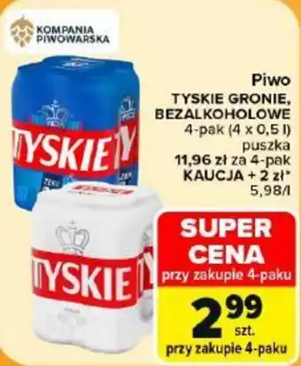 Piwo Tyskie Gronie, Bezalkoholowe